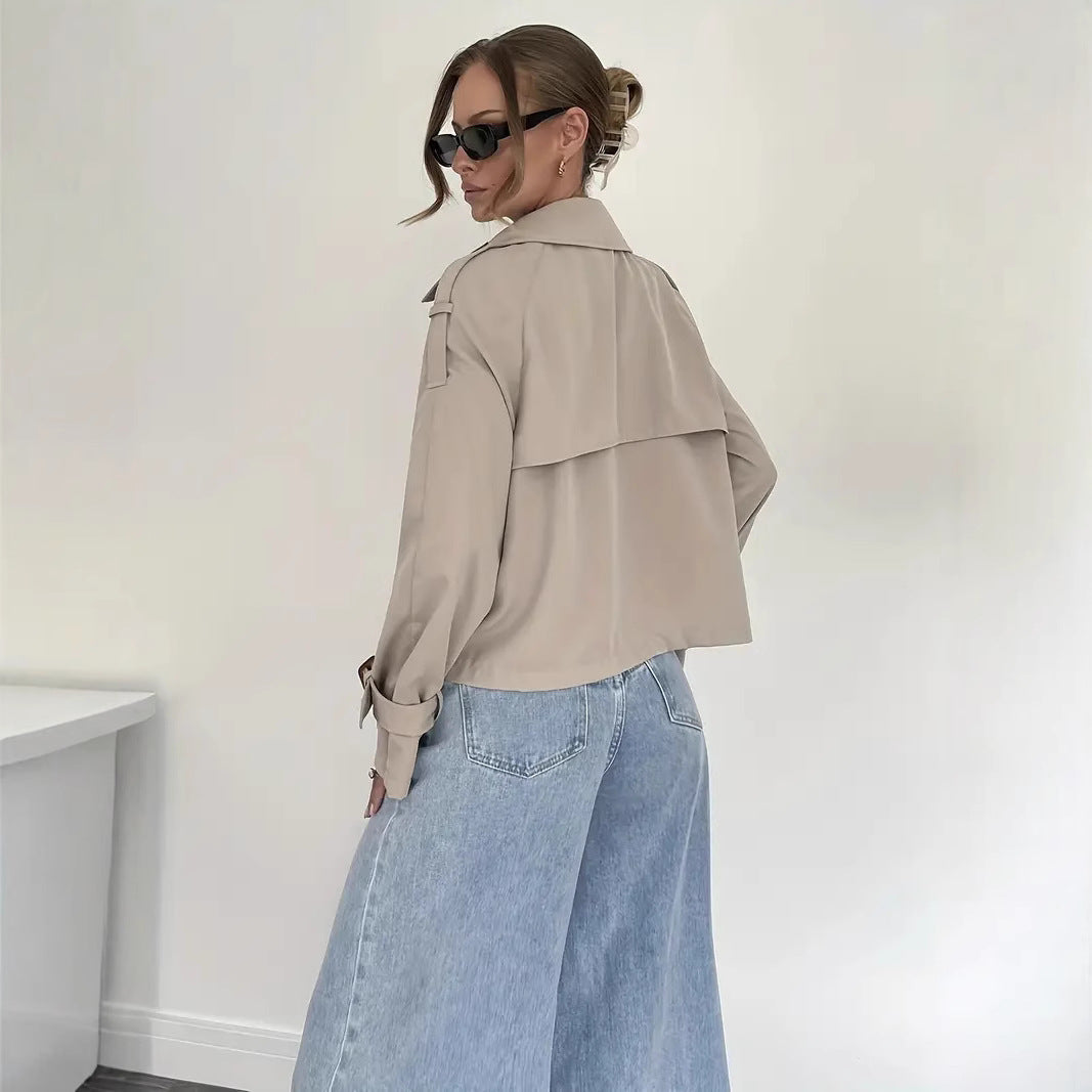 Audrey Mini Trench Coat