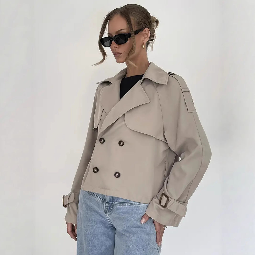 Audrey Mini Trench Coat
