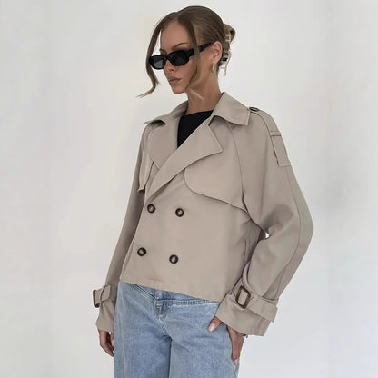 Audrey Mini Trench Coat