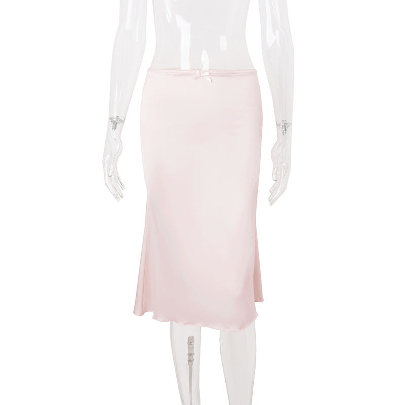 Rachelle Satin Skirt